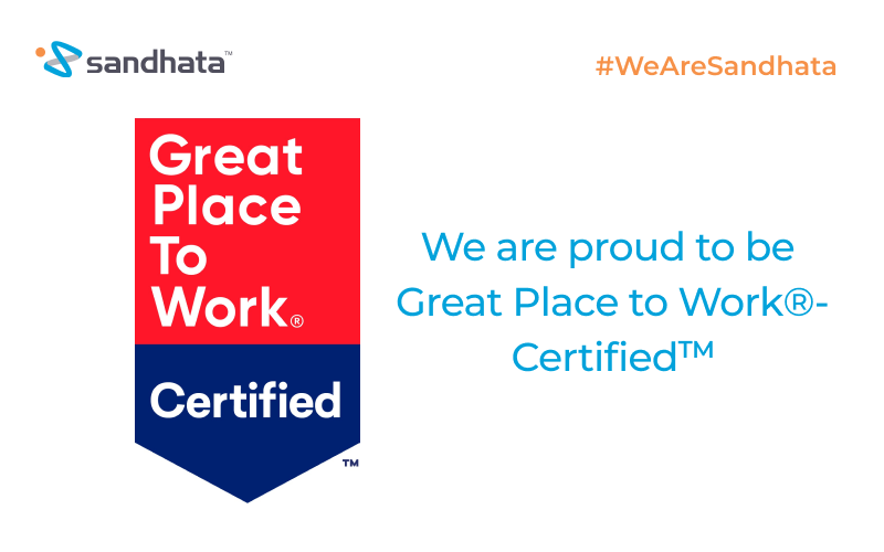 We are Great Place to Work Certified Sandhata